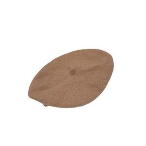 100% Wool Taupe Khaki French Girl Beret